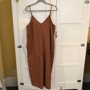 Boutique Hem & Thread Rust Jumpsuit